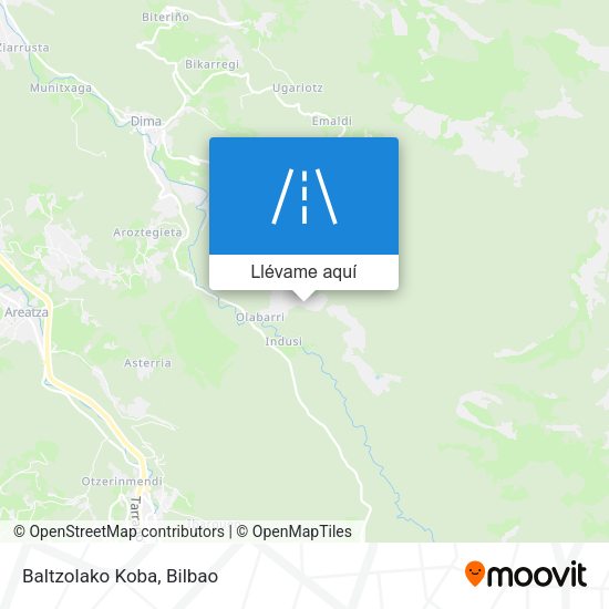 Mapa Baltzolako Koba