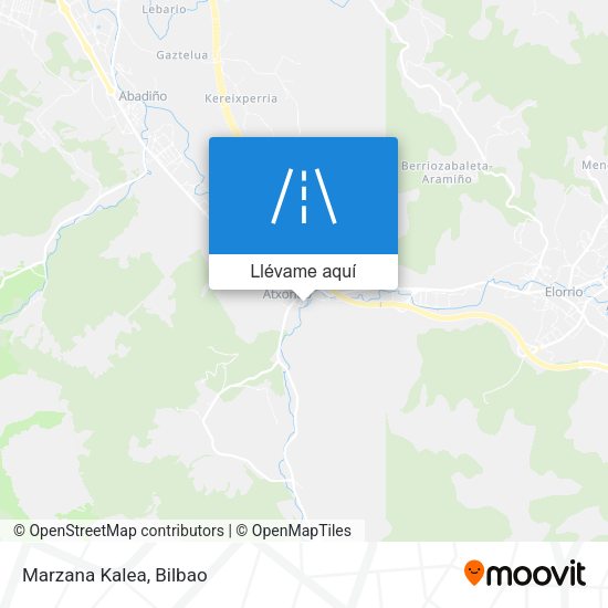 Mapa Marzana Kalea