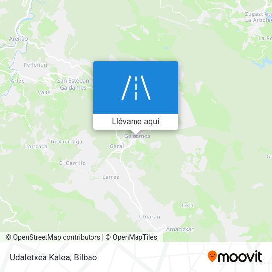 Mapa Udaletxea Kalea