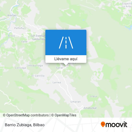 Mapa Barrio Zubiaga