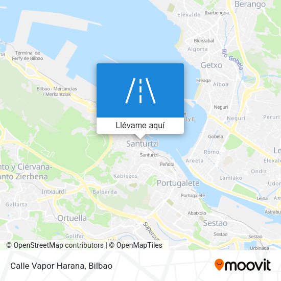 Mapa Calle Vapor Harana