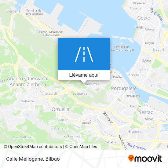 Mapa Calle Mellogane