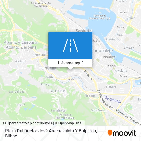 Mapa Plaza Del Doctor José Arechavaleta Y Balparda
