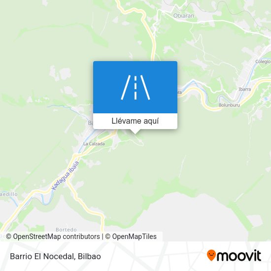 Mapa Barrio El Nocedal