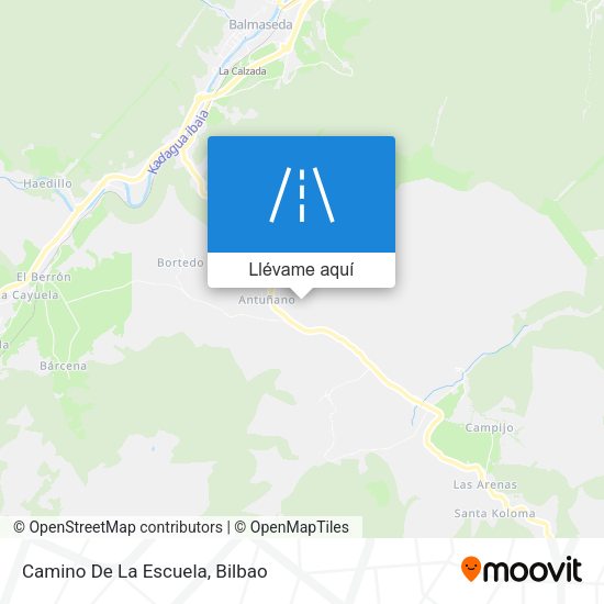 Mapa Camino De La Escuela