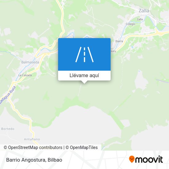 Mapa Barrio Angostura
