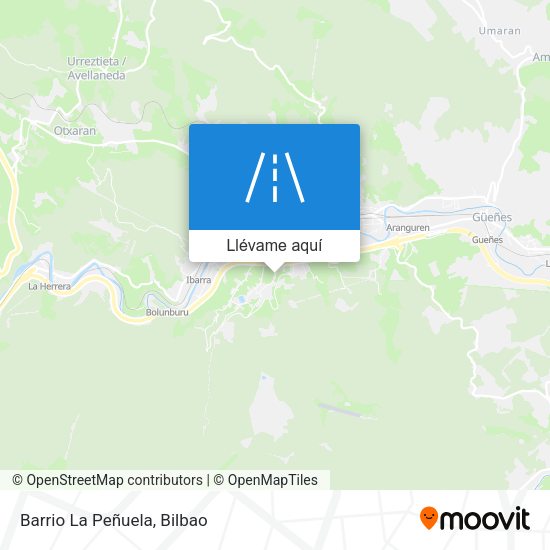 Mapa Barrio La Peñuela