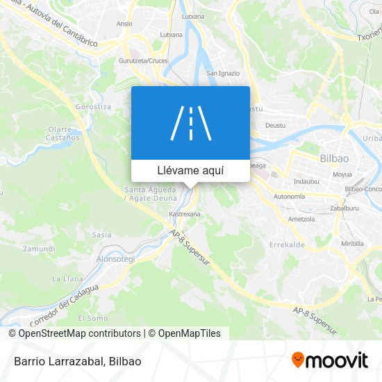 Mapa Barrio Larrazabal