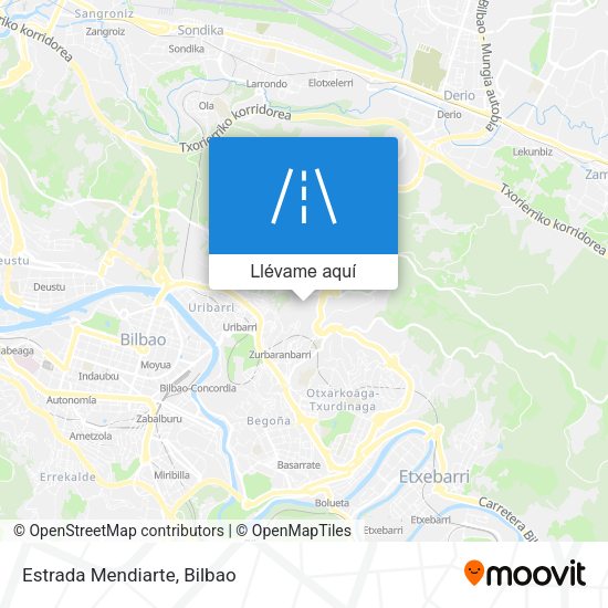 Mapa Estrada Mendiarte