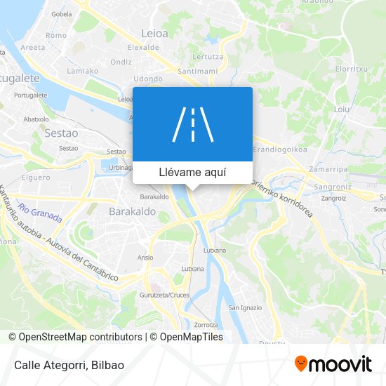 Mapa Calle Ategorri