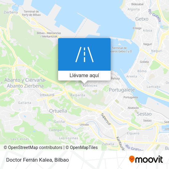 Mapa Doctor Ferrán Kalea