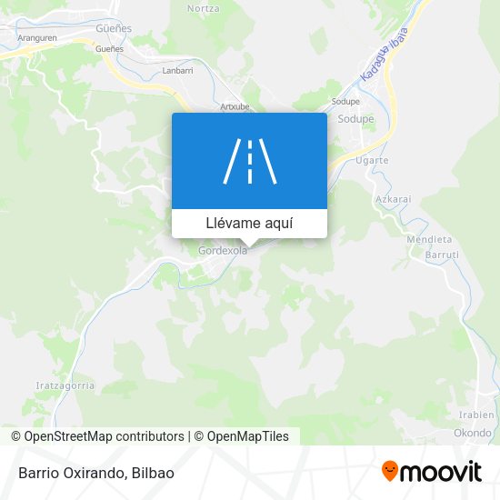 Mapa Barrio Oxirando