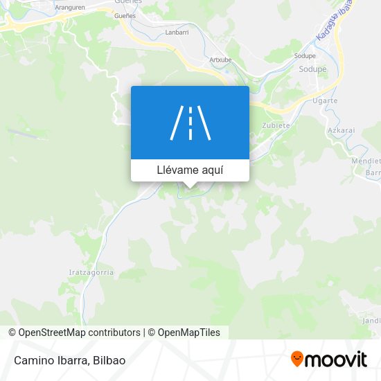 Mapa Camino Ibarra