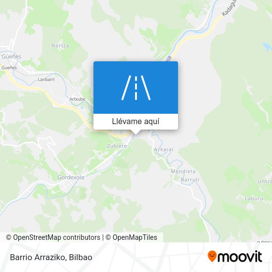 Mapa Barrio Arraziko