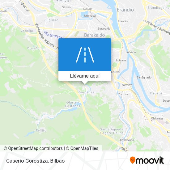 Mapa Caserio Gorostiza