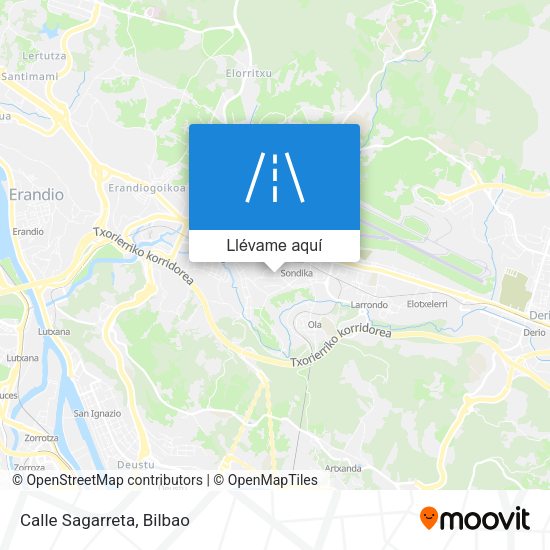 Mapa Calle Sagarreta