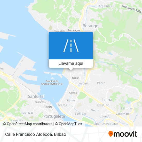 Mapa Calle Francisco Aldecoa