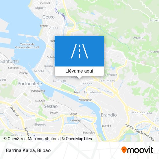 Mapa Barrina Kalea