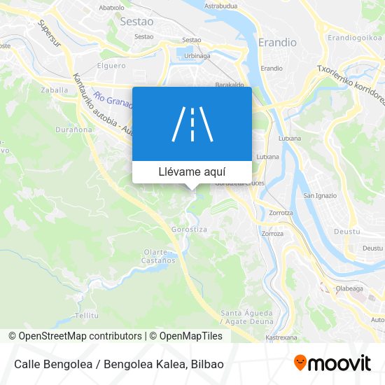 Mapa Calle Bengolea / Bengolea Kalea