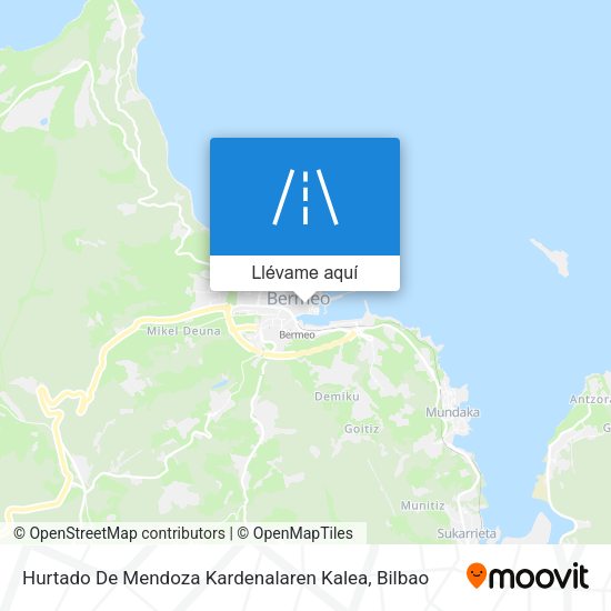 Mapa Hurtado De Mendoza Kardenalaren Kalea