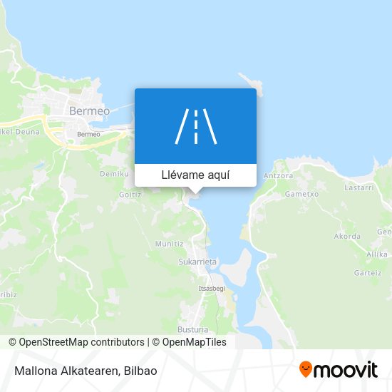 Mapa Mallona Alkatearen