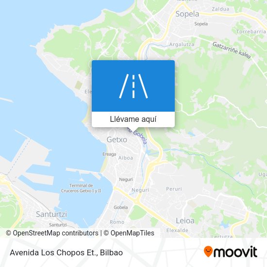 Mapa Avenida Los Chopos Et.