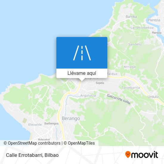 Mapa Calle Errotabarri