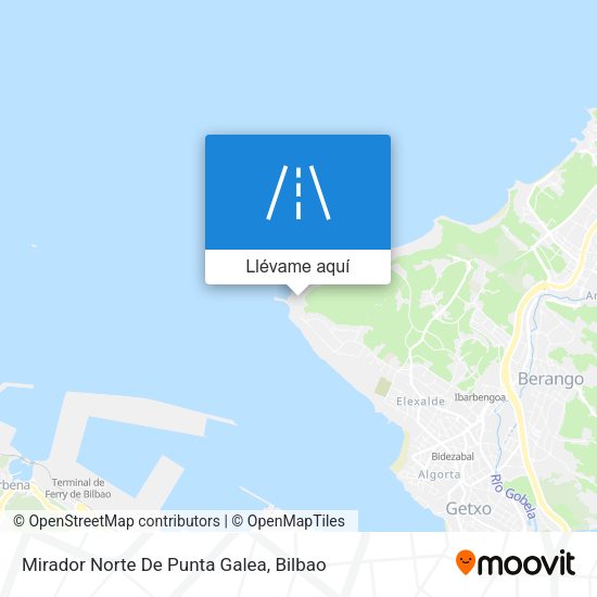 Mapa Mirador Norte De Punta Galea