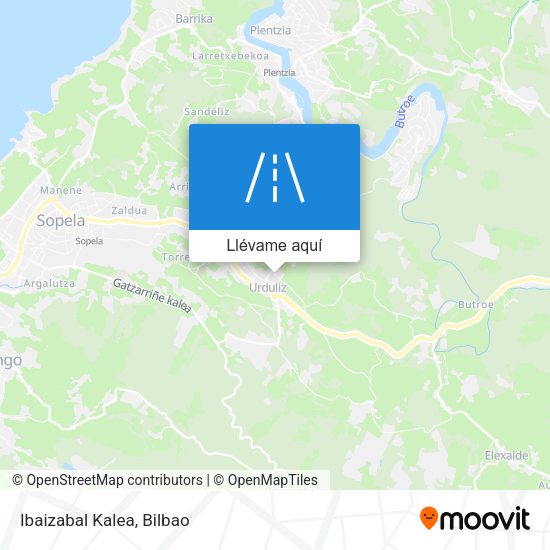 Mapa Ibaizabal Kalea