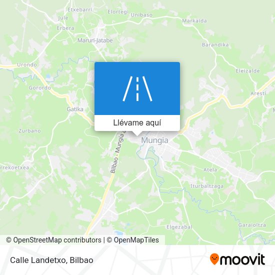 Mapa Calle Landetxo