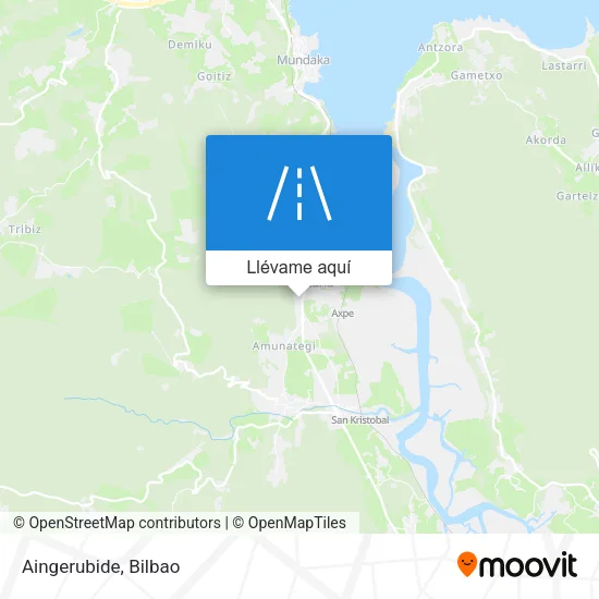 Mapa Aingerubide