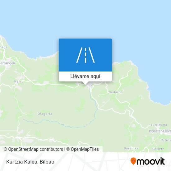 Mapa Kurtzia Kalea