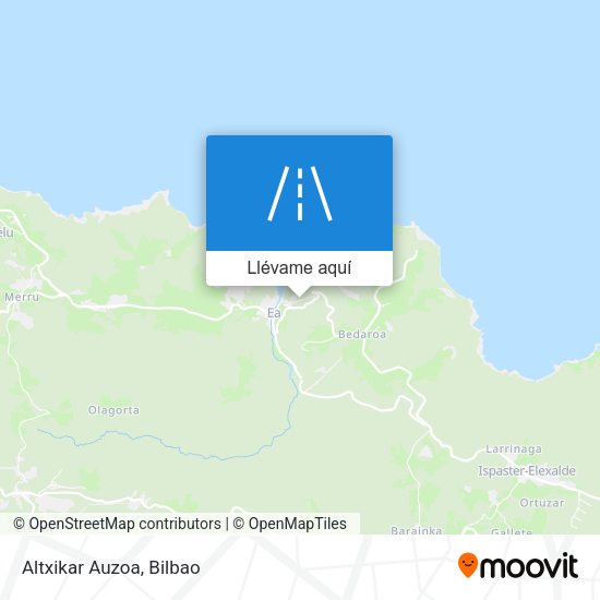 Mapa Altxikar Auzoa