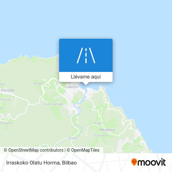 Mapa Irraskoko Olatu Horma