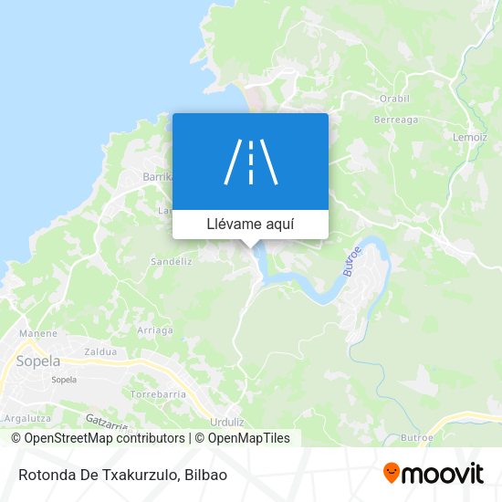 Mapa Rotonda De Txakurzulo