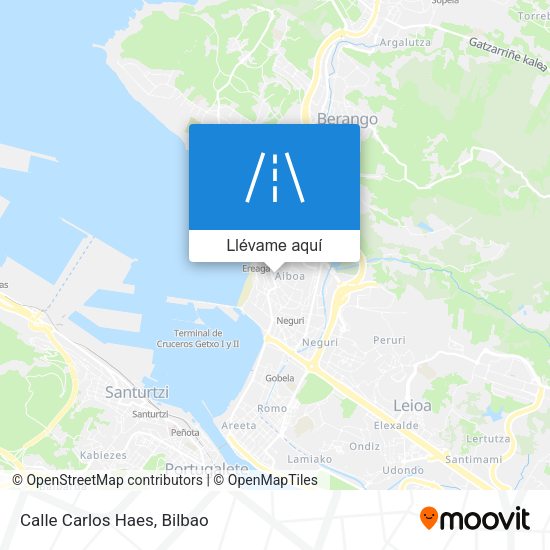 Mapa Calle Carlos Haes