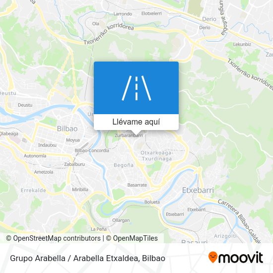 Mapa Grupo Arabella / Arabella Etxaldea