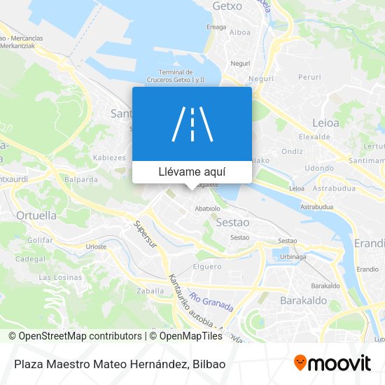 Mapa Plaza Maestro Mateo Hernández