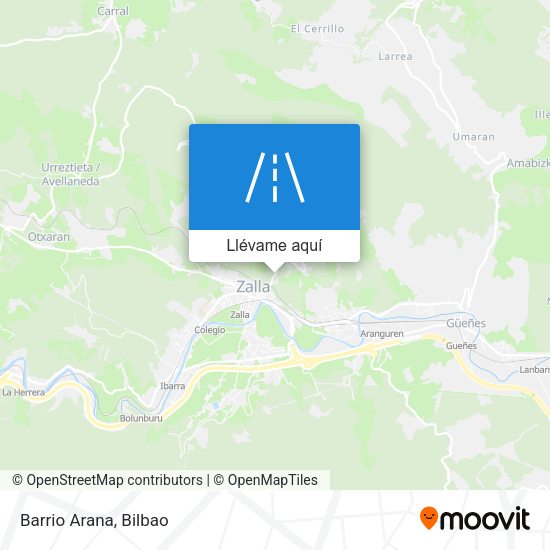 Mapa Barrio Arana