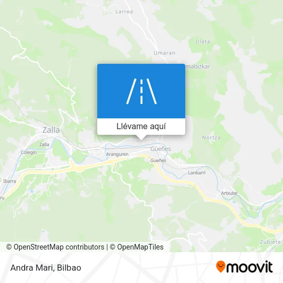 Mapa Andra Mari