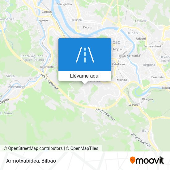 Mapa Armotxabidea