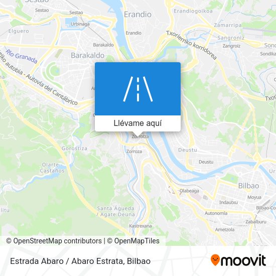 Mapa Estrada Abaro / Abaro Estrata