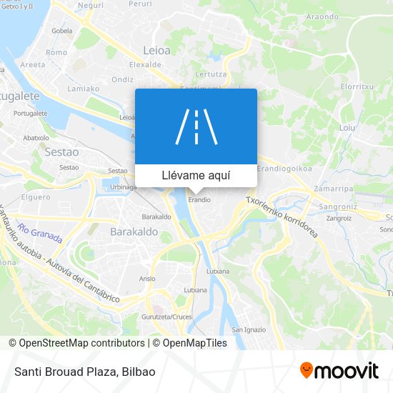 Mapa Santi Brouad Plaza