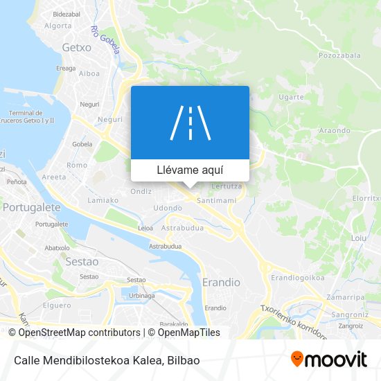 Mapa Calle Mendibilostekoa Kalea
