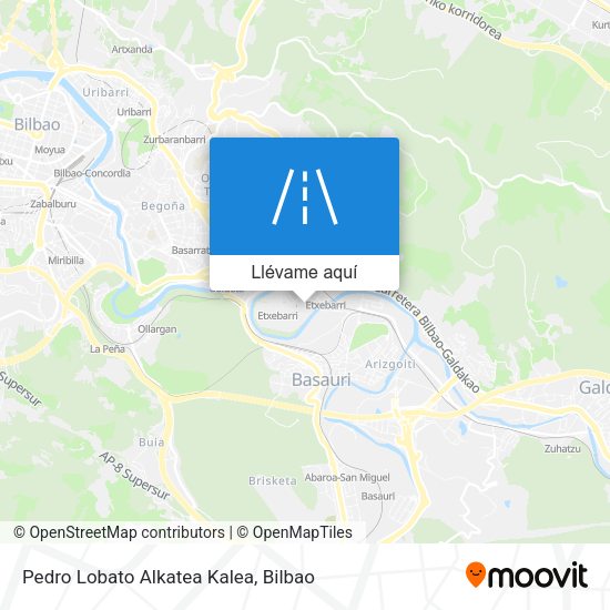 Mapa Pedro Lobato Alkatea Kalea