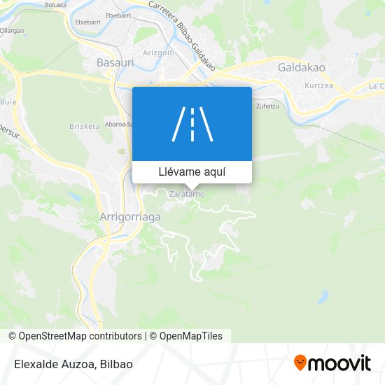Mapa Elexalde Auzoa
