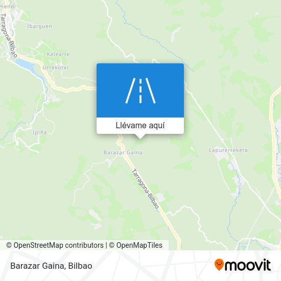 Mapa Barazar Gaina