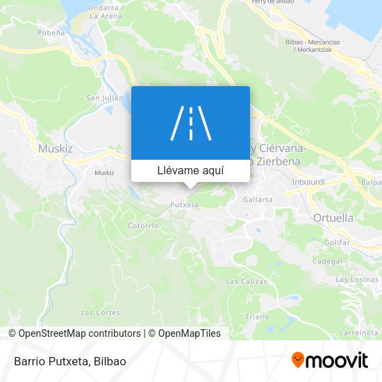 Mapa Barrio Putxeta