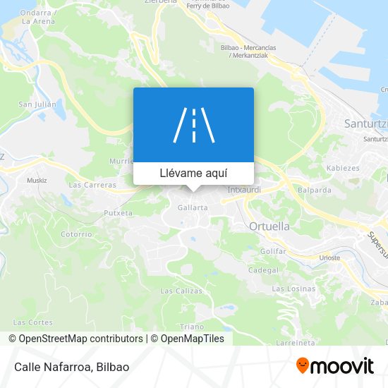 Mapa Calle Nafarroa