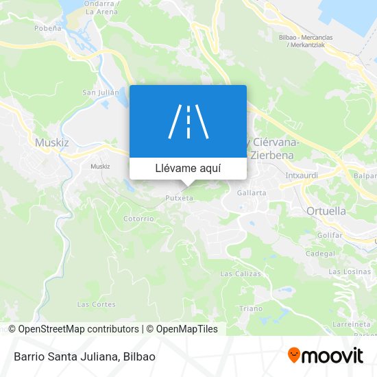 Mapa Barrio Santa Juliana